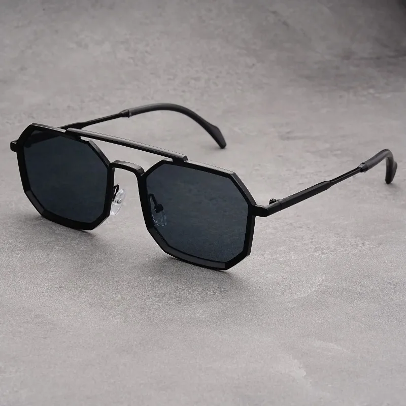 New Double Beam Metal Eyeglass - Metal Photo Panel 评论和价格