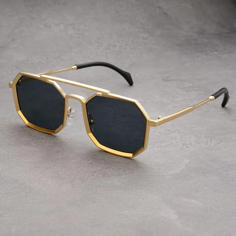 New Double Beam Metal Eyeglass - Metal Photo Panel 评论和价格