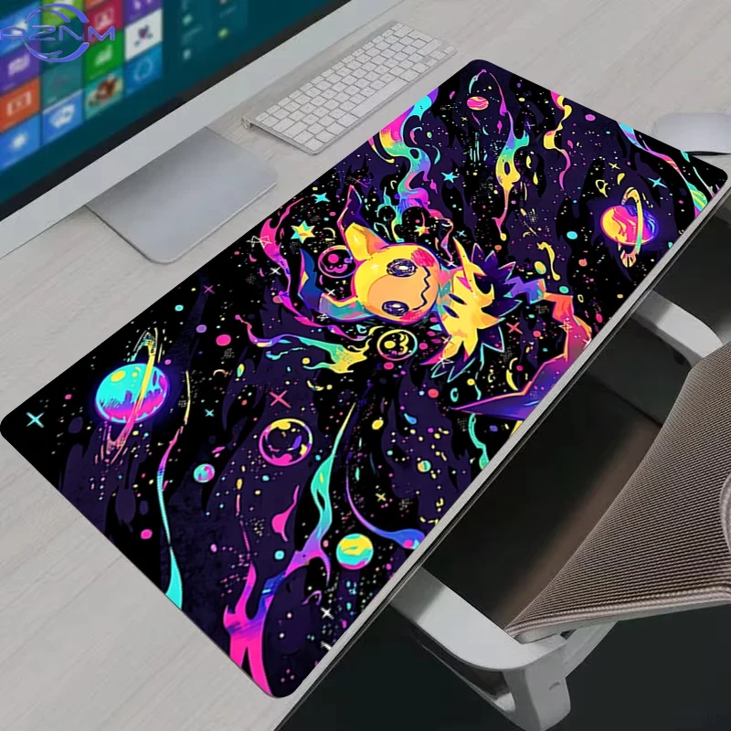 Mimikyu Neon Galaxy Space Anim - Door Mat Blank 评论和价格