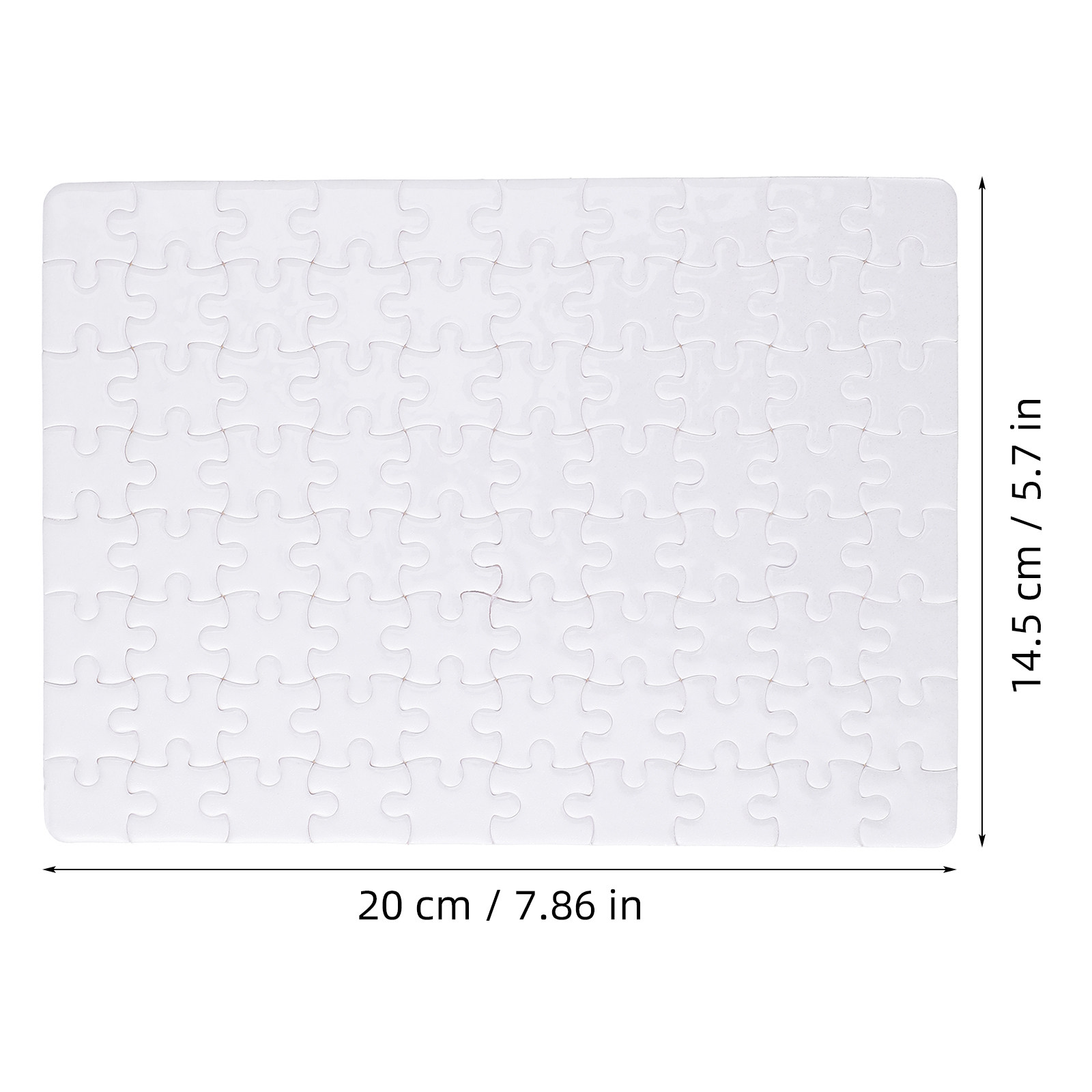 White Puzzle Board Set – 4 She - Puzzle Blank White 评论和价格