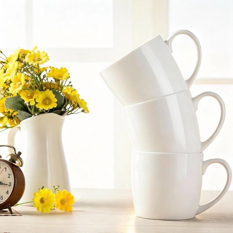 300ML, 3pcs/lot, plain white b - Sublimation Mug White 评论和价格
